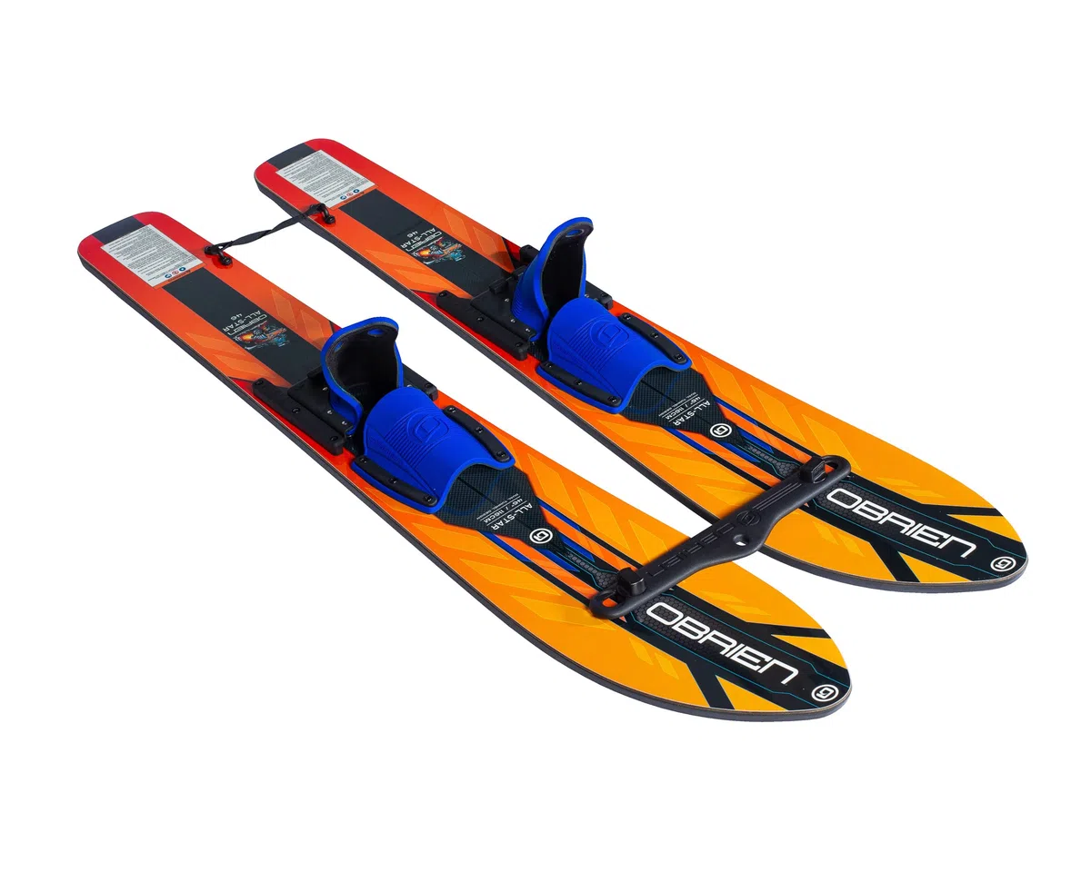 O'Brien All-Star Trainer Combo Skis nautiques pour enfants, 116,8 cm
