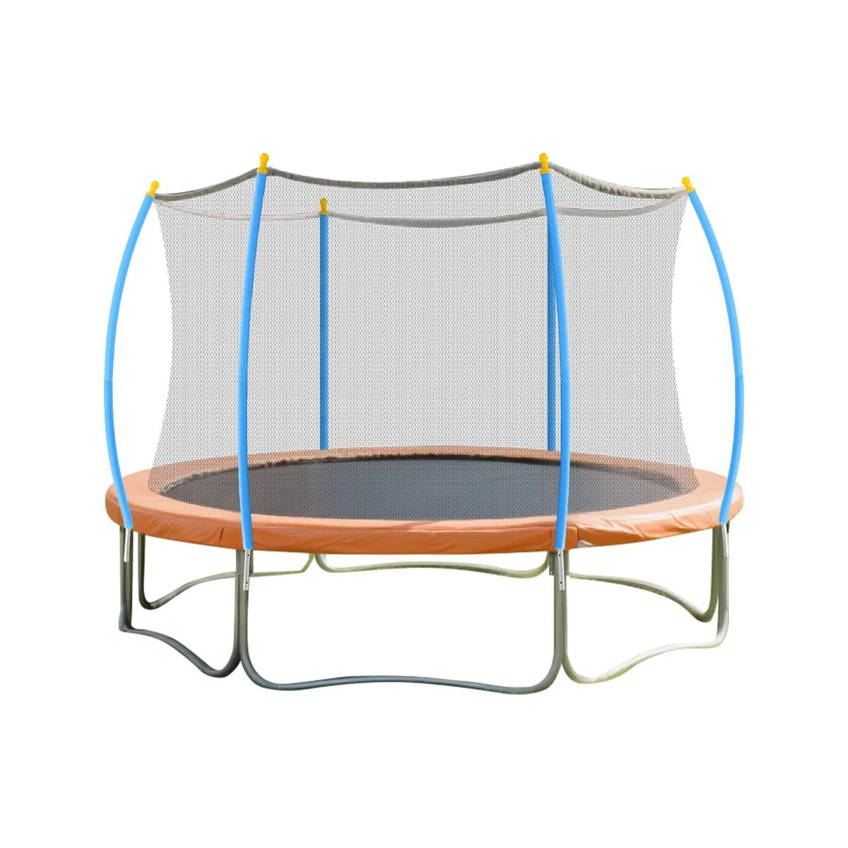Lot de 6 barres de rechange pour trampoline - 196 cm - Barres de filet de rechange pour filet de sécurité