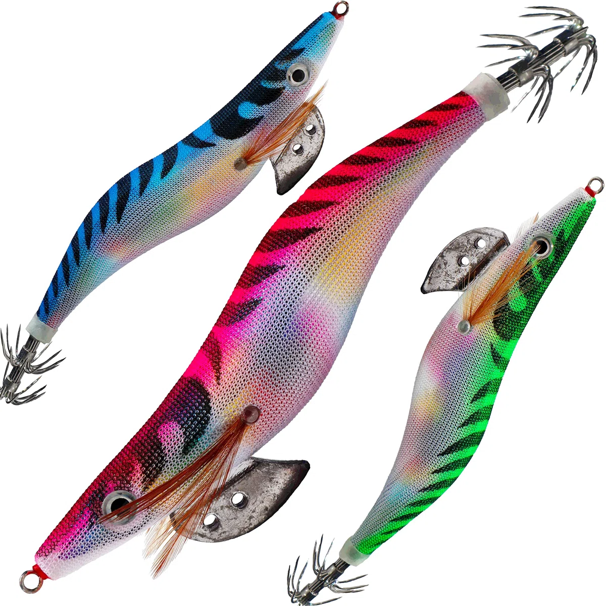 Turlutte plombee turlutte a Calamar calamarette Peche leurre Calamar Peche mer Lumineux seiche