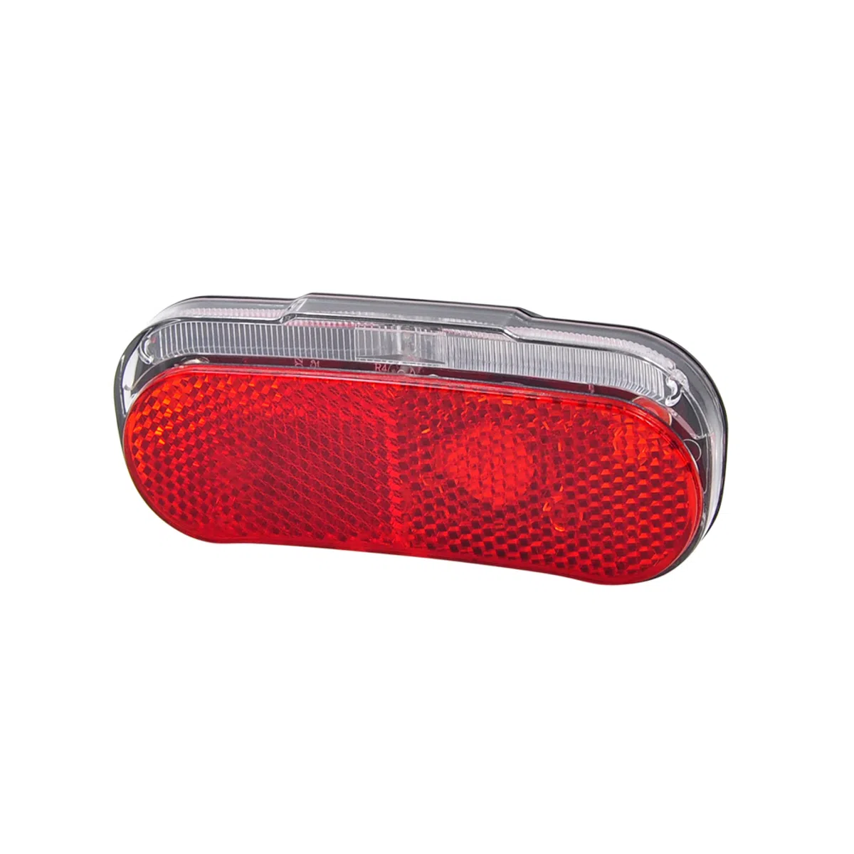 Fischer Feu arrière dynamo LED pour porte-bagages, avec feu de position et réflecteur intégré, protection contre les projections d'eau selon IP44, certifié StVZO