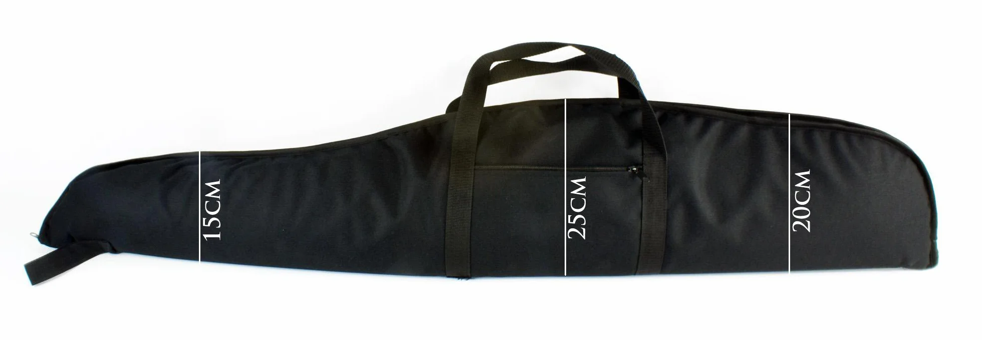 Ferocity Housse pour Arme avec Lunette, Fourreau de Transport pour Carabine 115-120 cm Noir [15/1]