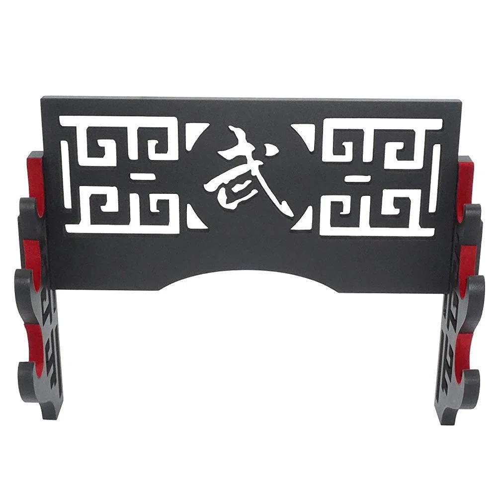 SHULI Support d'épée à Fixation Murale Support d'épée Samourai Japonais Support pour présentoir d'épées et épées standard-3-Tier