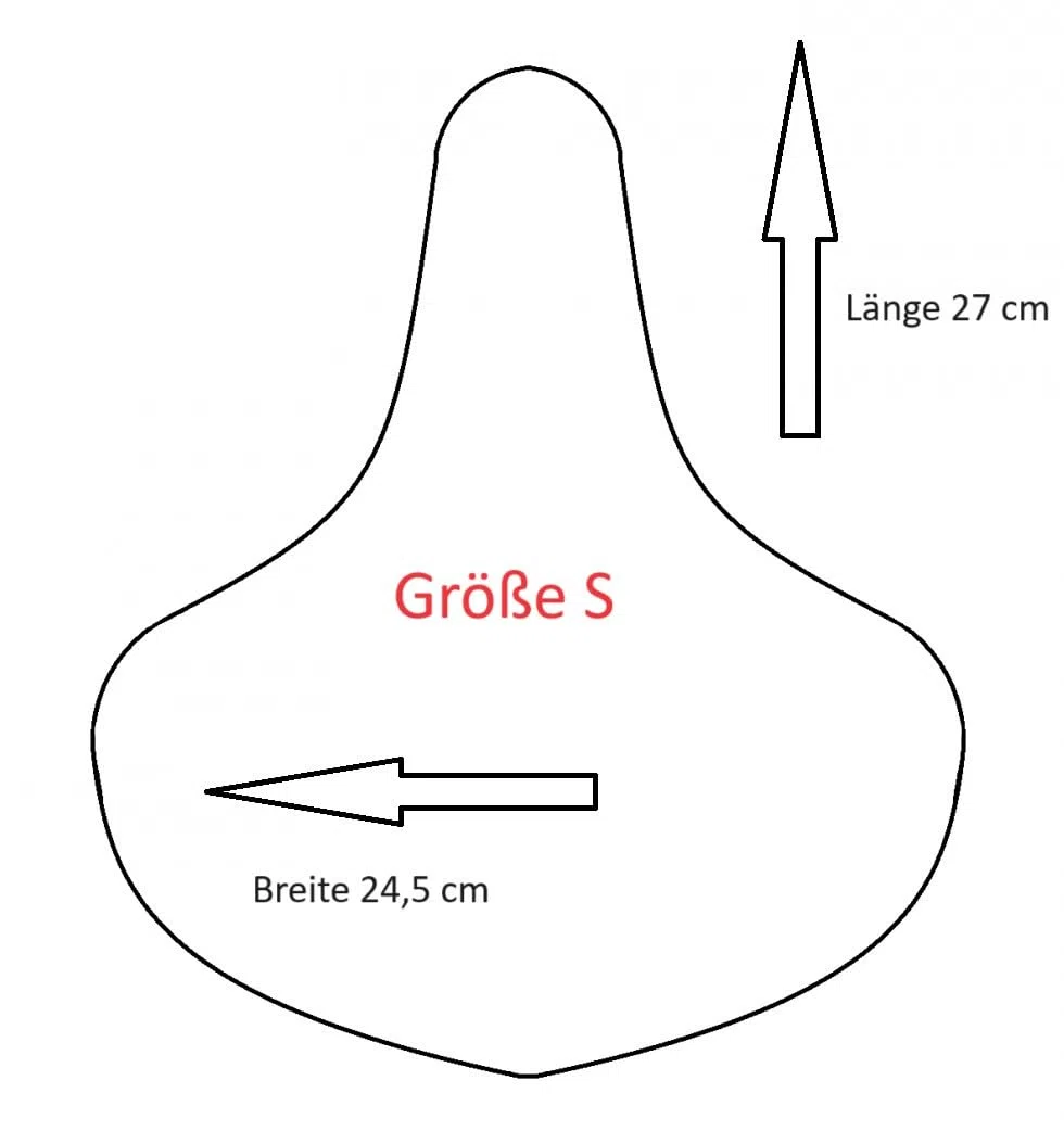 Naturasan Housse de selle de vélo en peau de mouton, revêtement de selle de vélo en peau d'agneau mérinos, revêtement thermique d'hiver pour selle (Noir, 30 x 25 cm (Taille L))