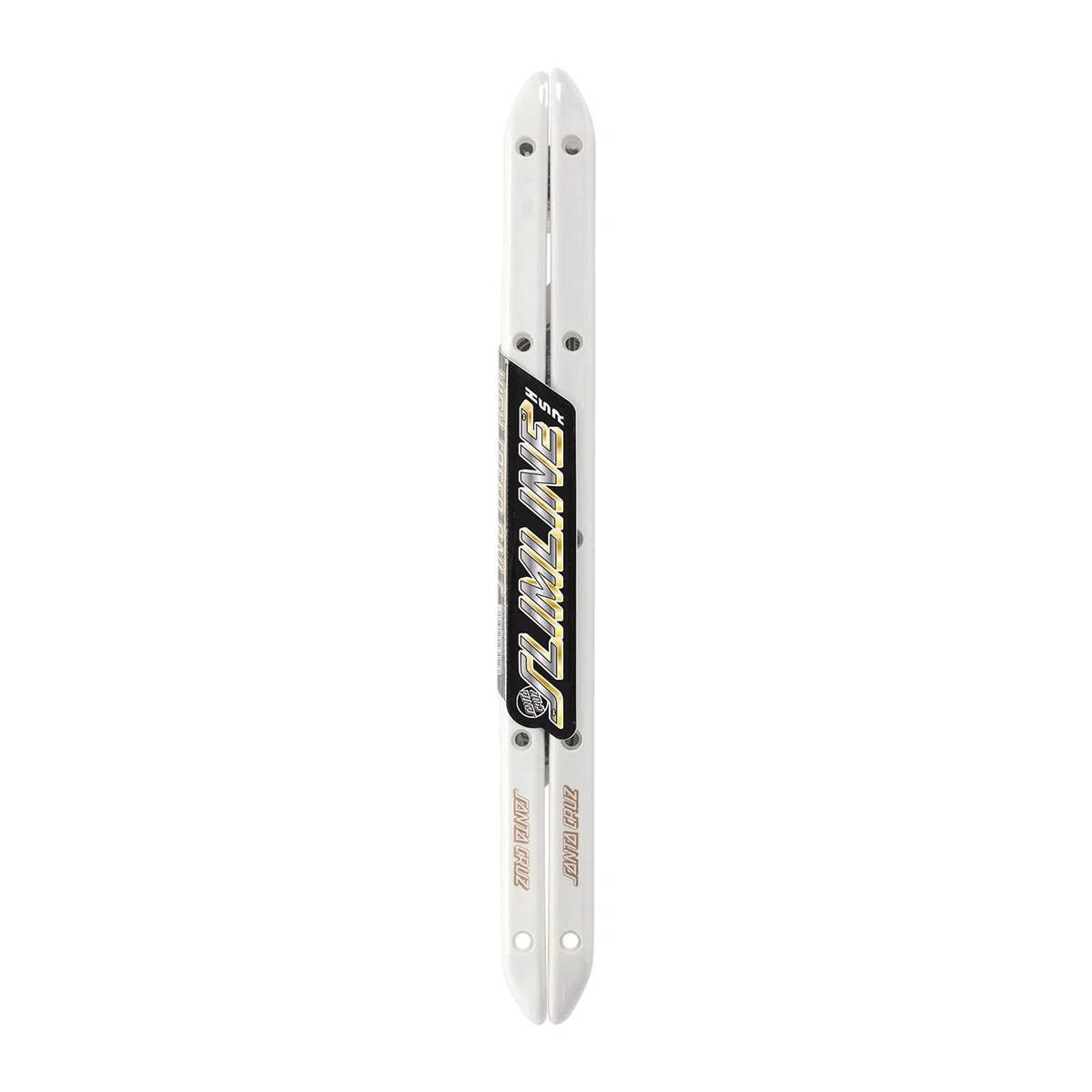 Santa Cruz Slimline HSR Rails de Skateboard Blanc