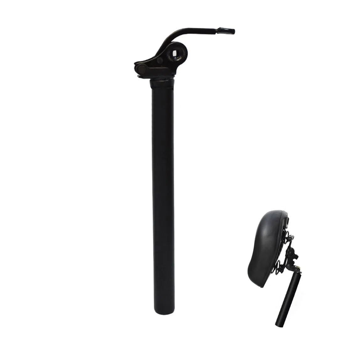 Tige De Selle Rabattable for Vélo Électrique, Support De Selle Rabattable, Diamètre 27.2mm, Adapté À De Nombreux Vélos