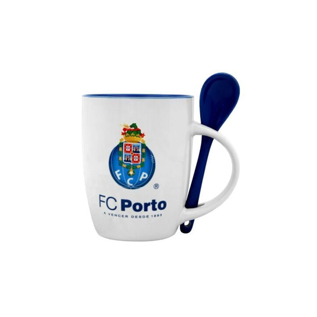 Porto Dragões Coffret cadeau tasse et cuillère en céramique avec blason de football officiel