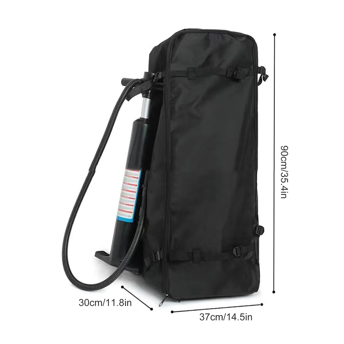 Générique Sac pour Planche À Paddle, Sac Kayak Gonflable Réglable, Transporteur Léger Imperméable Capacité De Rangement pour La Pêche en Eau La Plage Le Camping La Randonnée Et La Natation