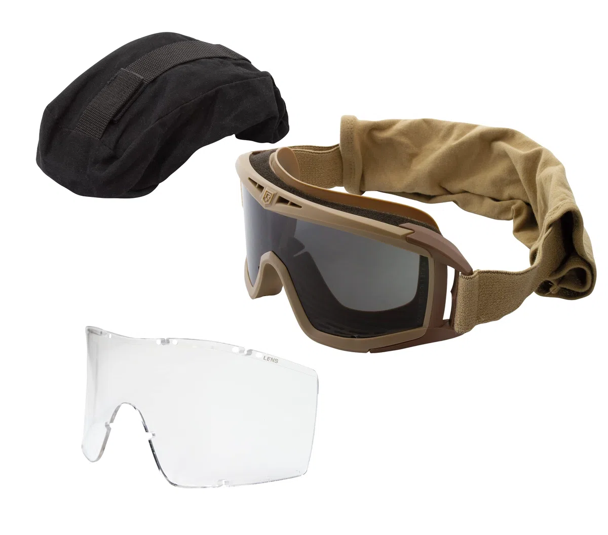Revision - Masque Balistique Desert Locust Essential - Kit 2 Verres - REVISION - Beige Tan 499