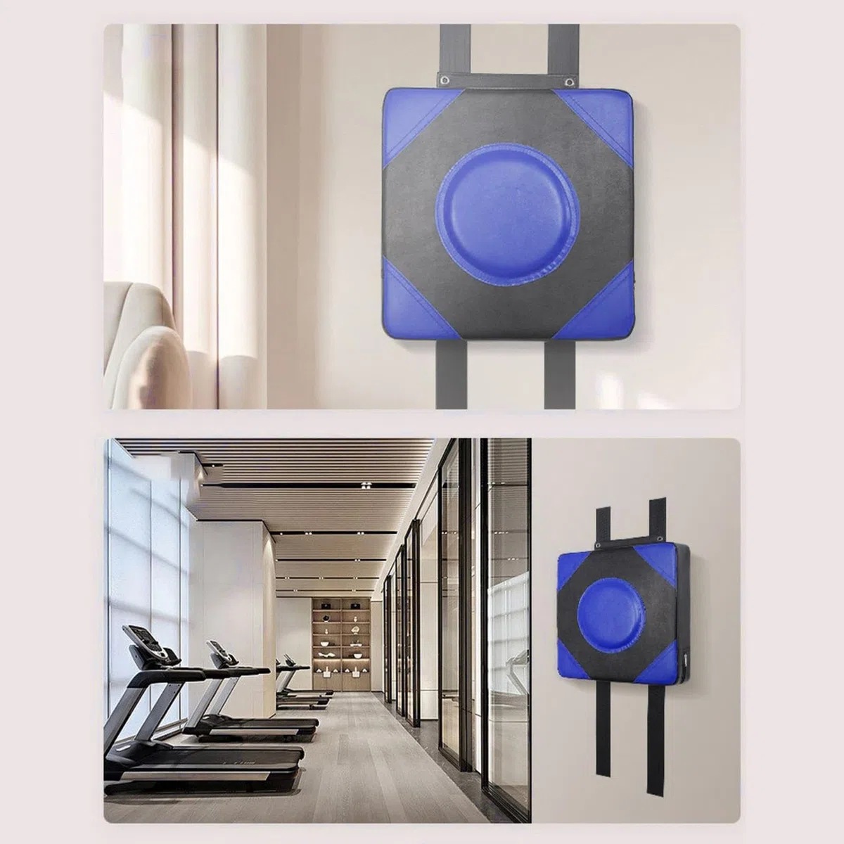 De Boxe | Jeu De Boxe Mur Fixe,Équipement Fitness Cardio Entraînement Adulte Maison Extérieur Gym
