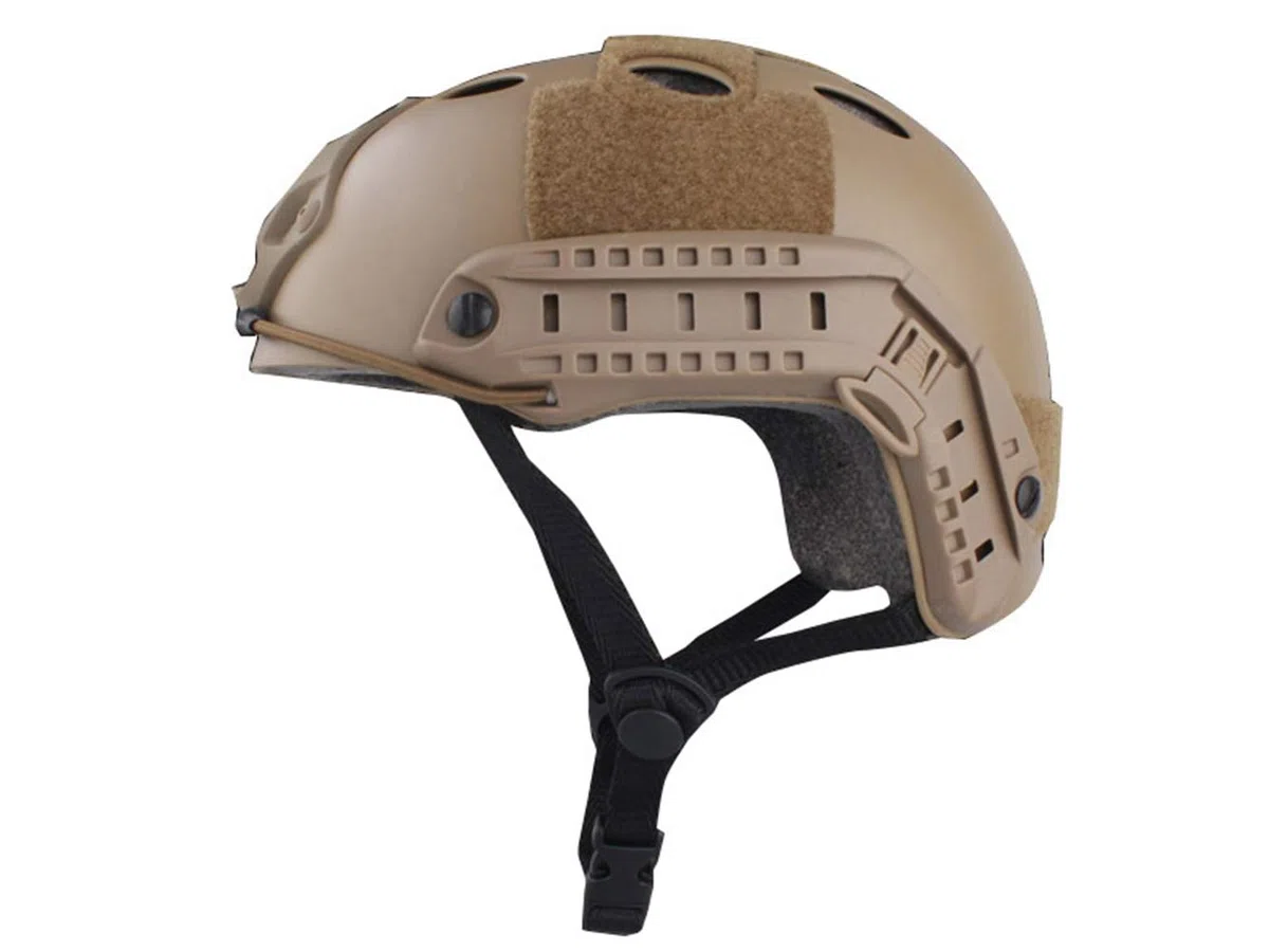 Casques Tactique Équipement de Protection Polyvalent PJ Type Casque Airsoft Paintball Sport Casque Rapide