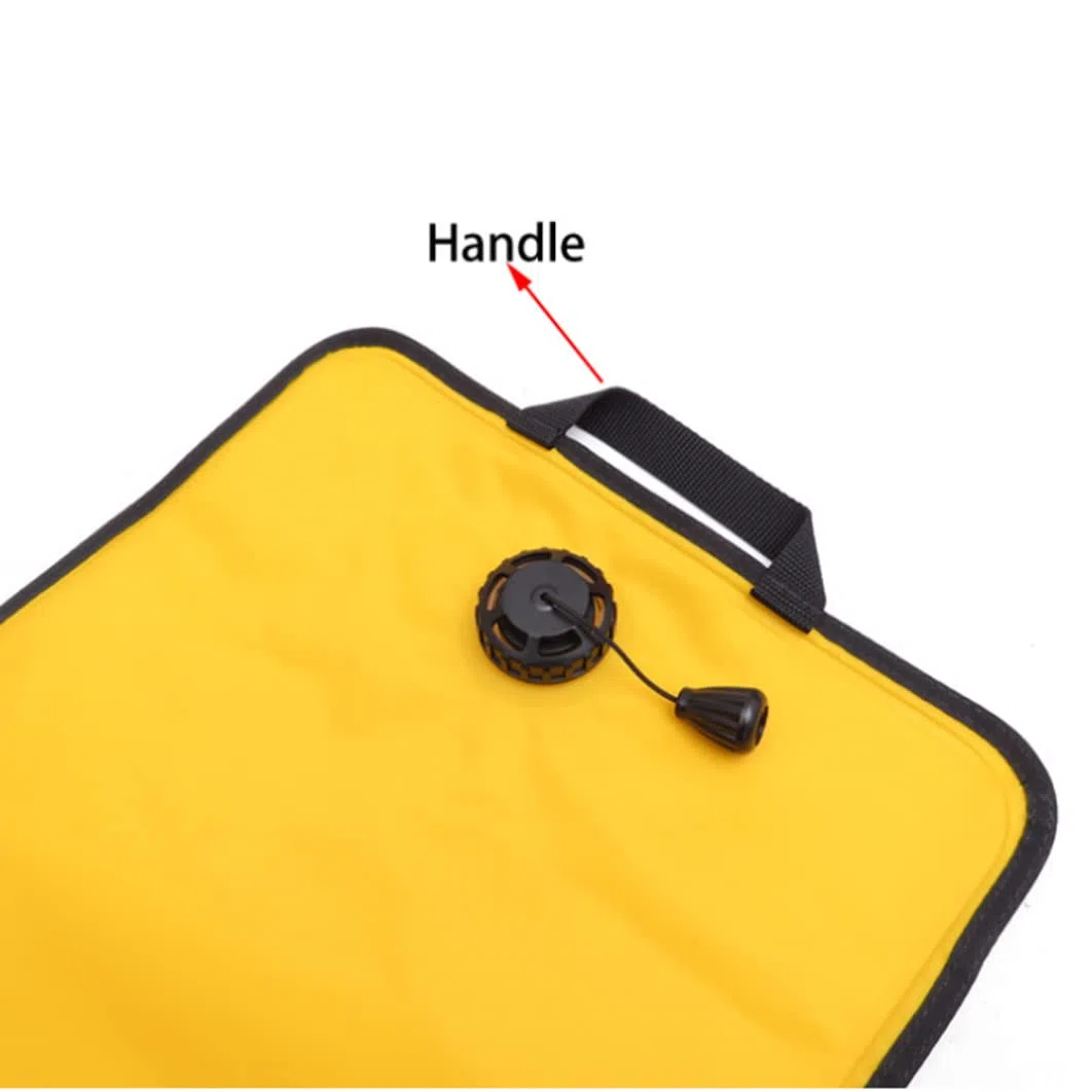 Sac de sécurité de plongée, sac de relevage de plongée, sac de sécurité et soupape de dépotoir de pression 30lbs pour le trésor de travail sous-marin Trouvez la plongée en apnée, le sac de levage de