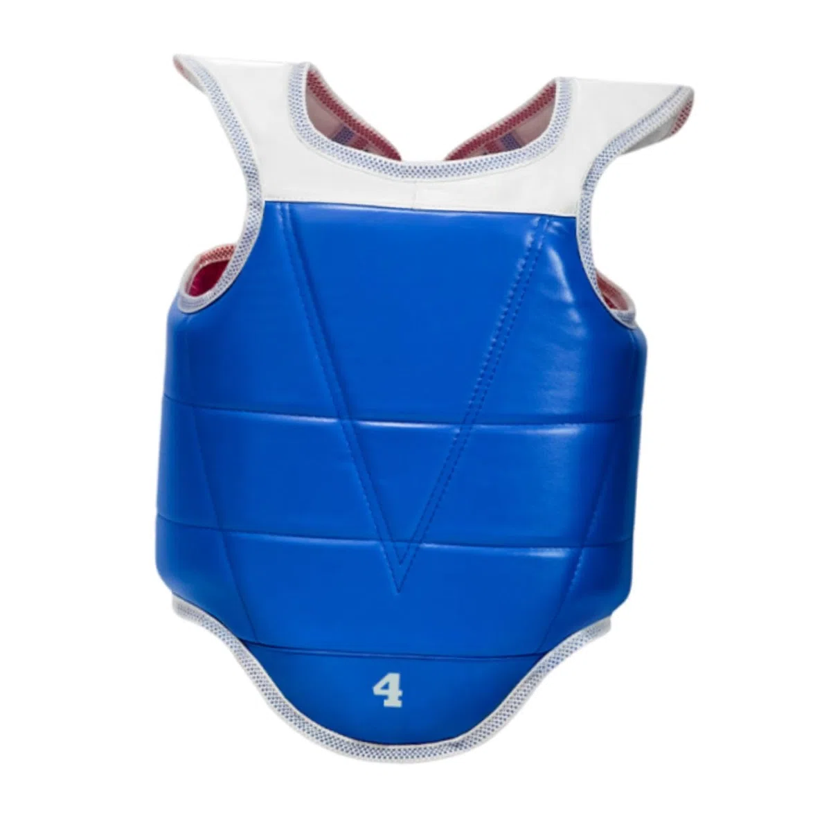 LOVIVER Protection de Poitrine de karaté réversible en PU EVA pour Sanda et Boxe