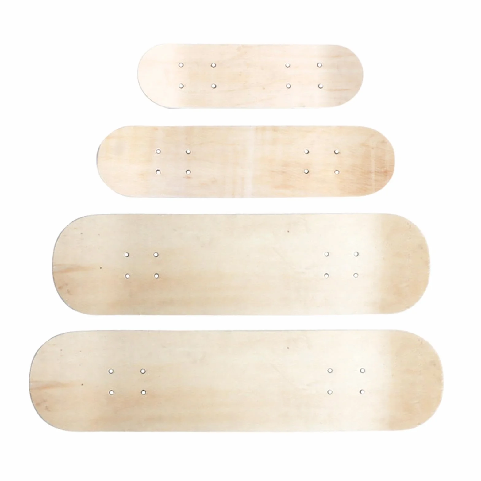 Planche à roulettes Vierge, Planche en Bois de Peinture à Faire soi-même, Planche à roulettes pour Enfants pour garçons et Filles débutants