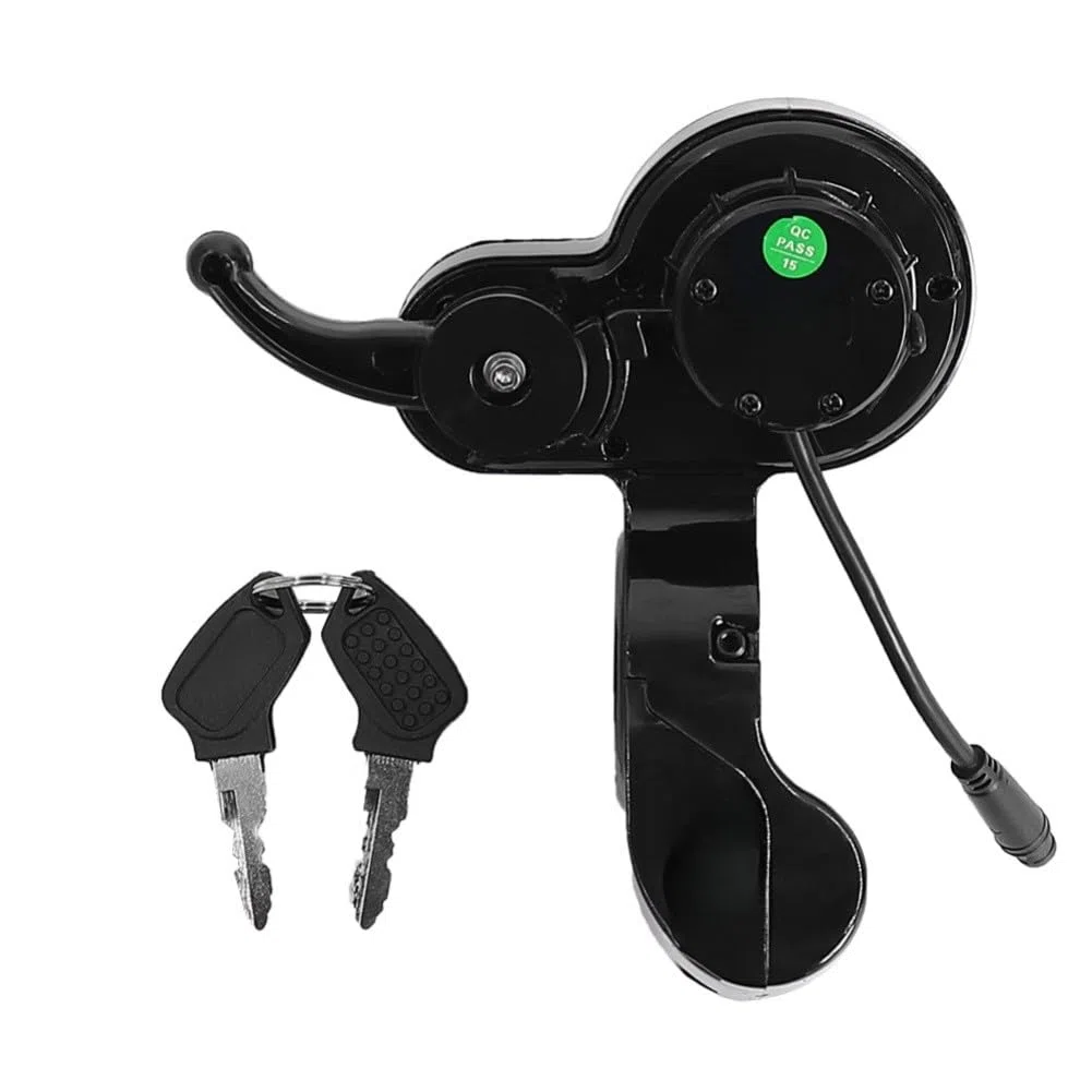 Hitway H5 Écran LCD pour Scooter électrique 6 Broches avec verrou Noir