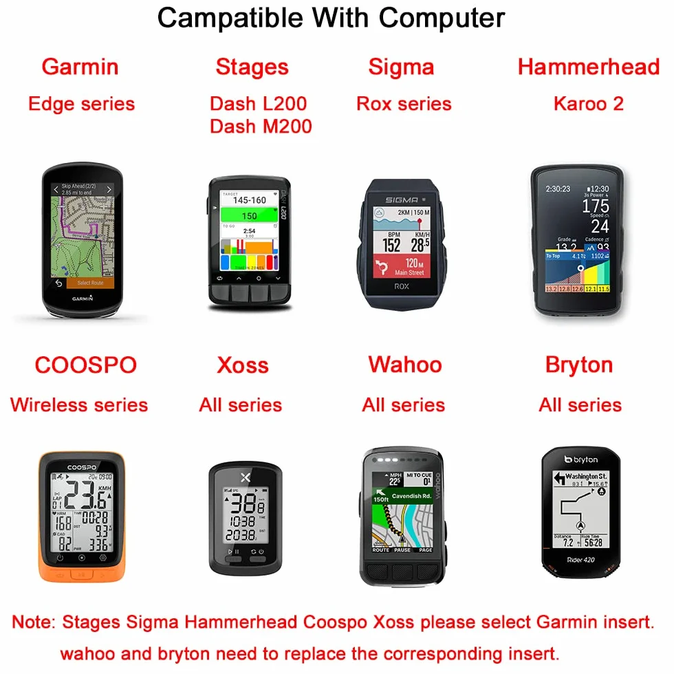 Cestbon Aero - Support frontal intégré combiné pour Garmin Edge Wahoo Elemnt Bryton Rider Stages Dash Hammerhead Compatible avec cockpit Canyon CEP et guidon Wilier Filante