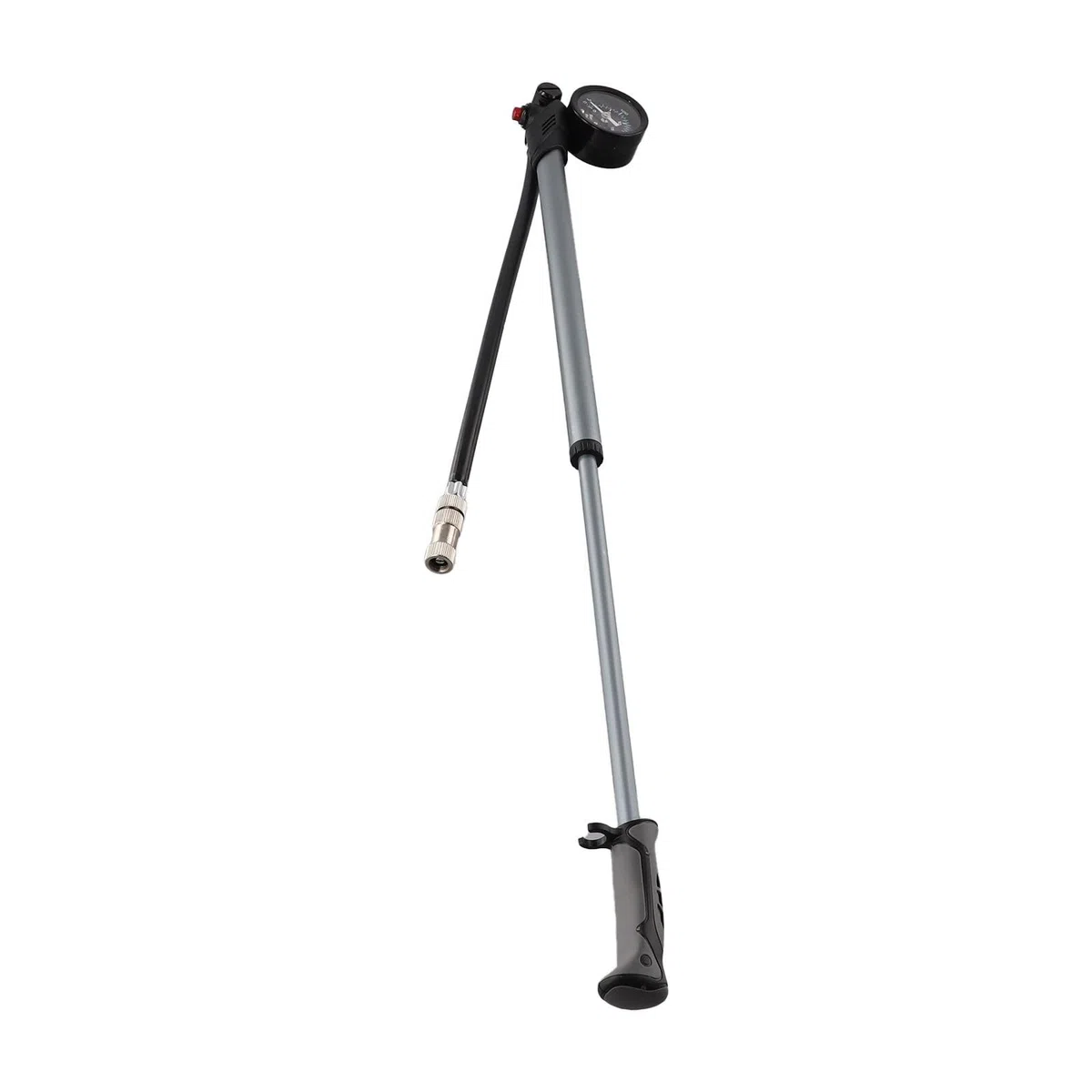 Pompe de choc haute pression pour fourche de vélo - Jauge visuelle 300 PSI en aluminium léger pour suspension pneumatique VTT (A)