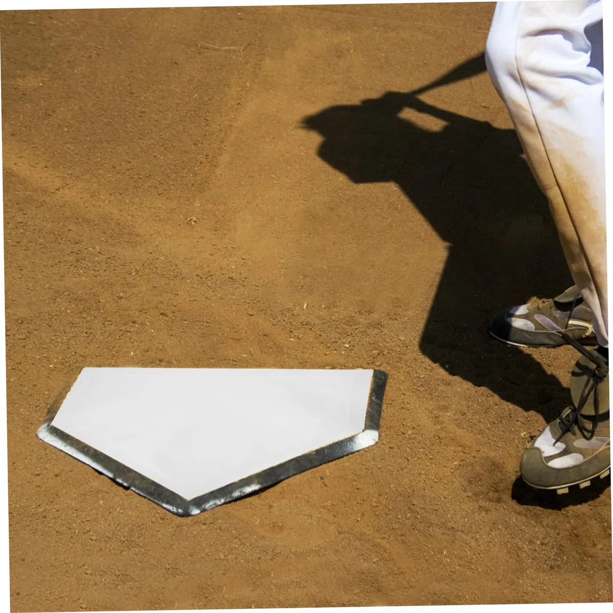 YARNOW Plaques D'entraînement Baseball Résistantes Extérieur, Lot 2 Plaques Haute Densité Antidérapantes, Matériel Sportif Portable pour Lanceurs, Entraînement Base-Ball Match Tournoi