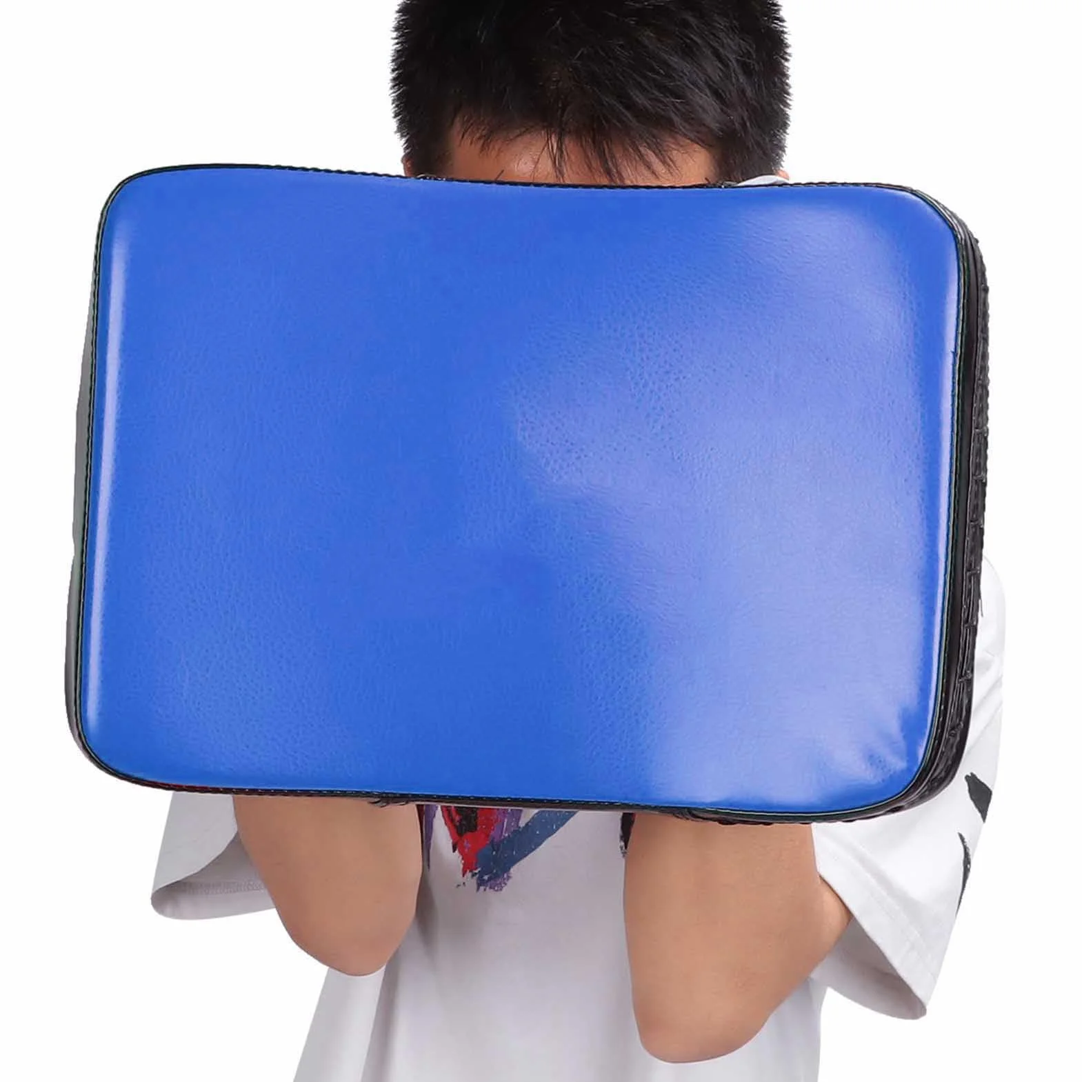 BORDSTRACT Taekwondo Kick Boxing Pad Shield, Curved Kickboxing Foot Target Side Kick Pad Strike Shield pour la Pratique de la Boxe Et des Arts Martiaux