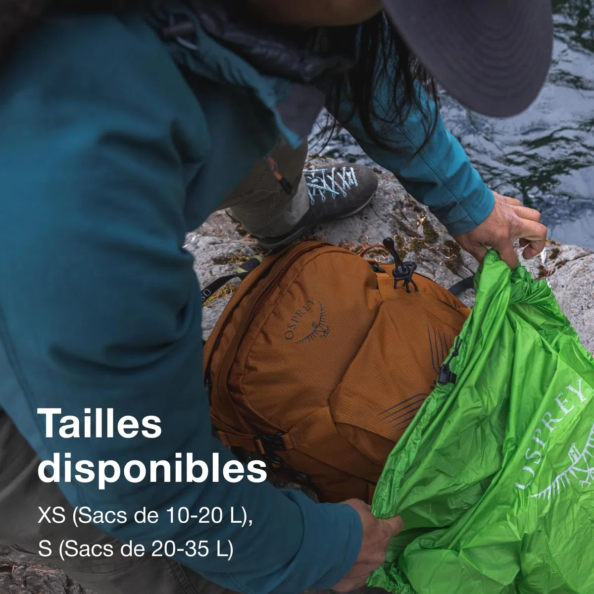 Osprey Hivis Housse de Pluie