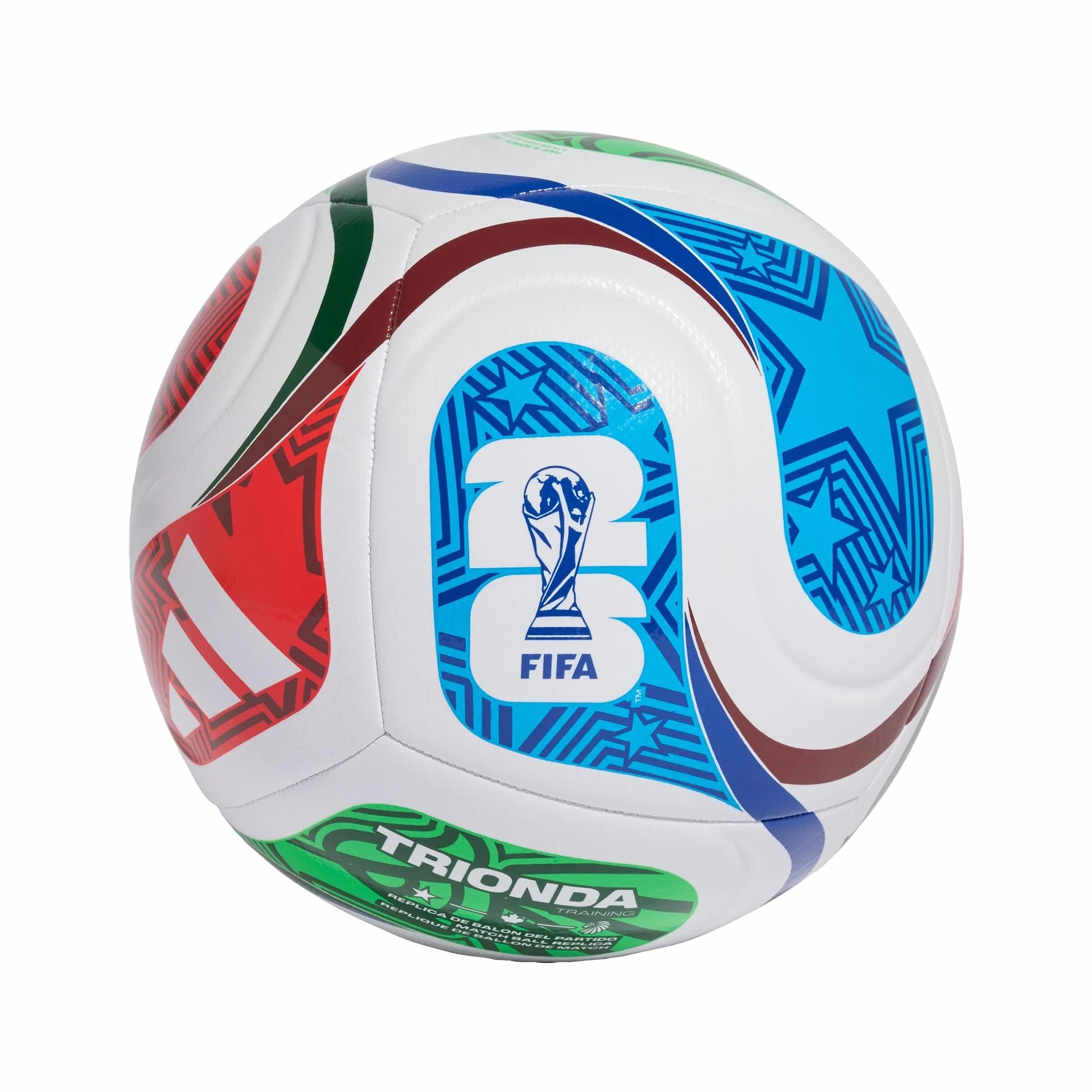 adidas FIFA World Cup 26 Trionda Ballon d'entraînement Unisexe pour Adultes Blanc 36 2/3 EU