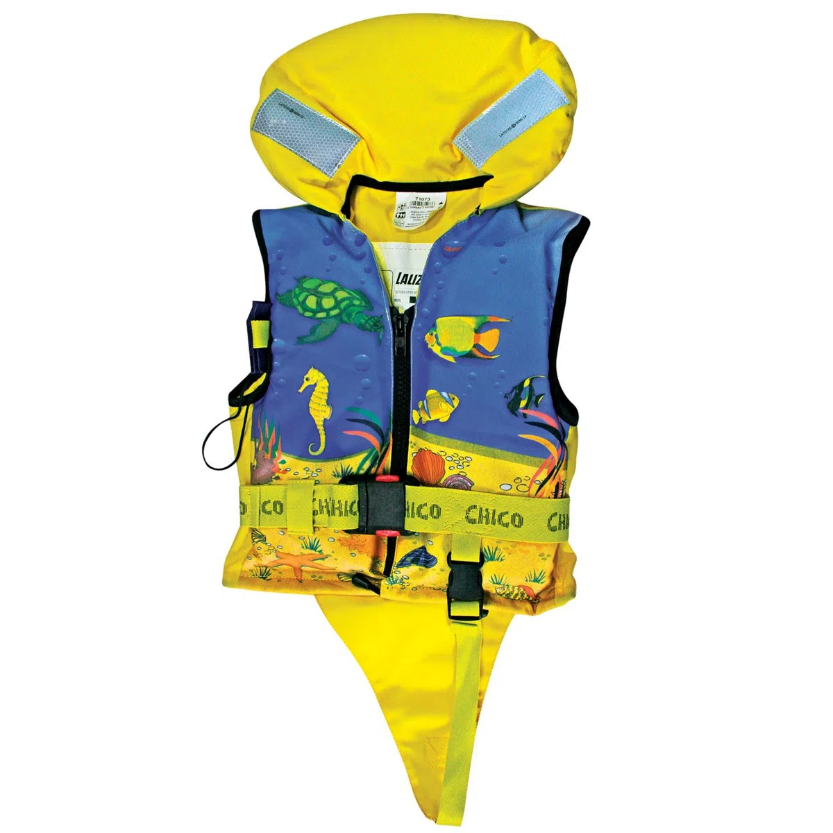 Lalizas Chico Gilet de Sauvetage Unisexe pour Enfants, Jaune/Bleu