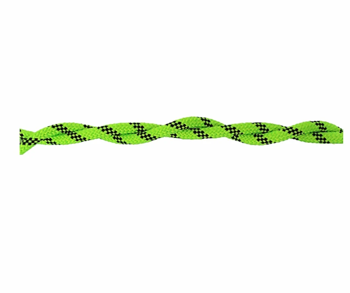 Cordamarket 10 mm Corde drisse Mixte, Vert Fluo, 25mts