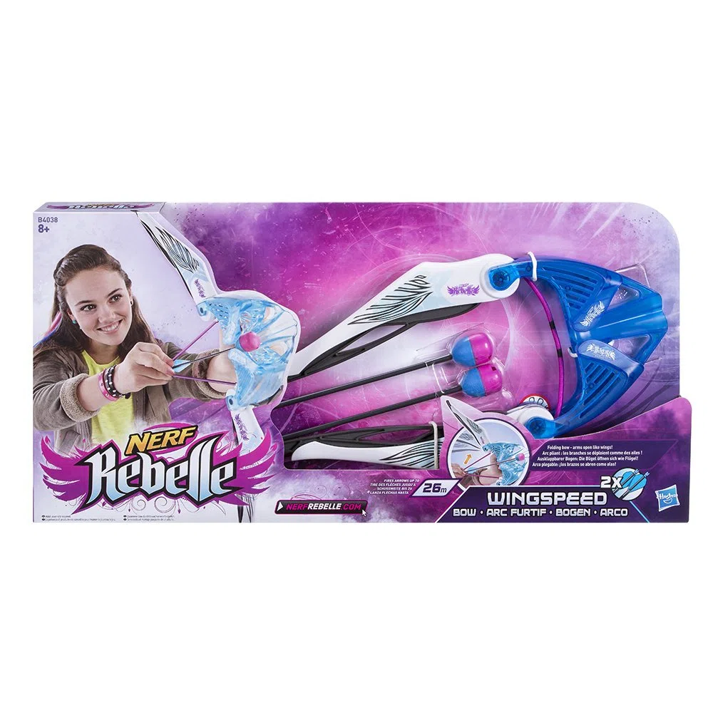 Nerf Rebelle - B4038eu40 - Arc Furtif - flèches