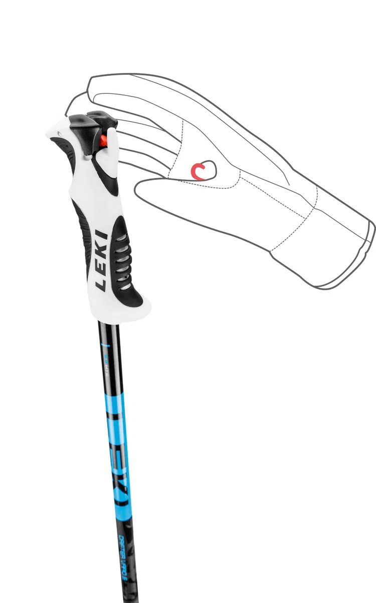 LEKI Enfants Drifter Vario S bâtons de Ski