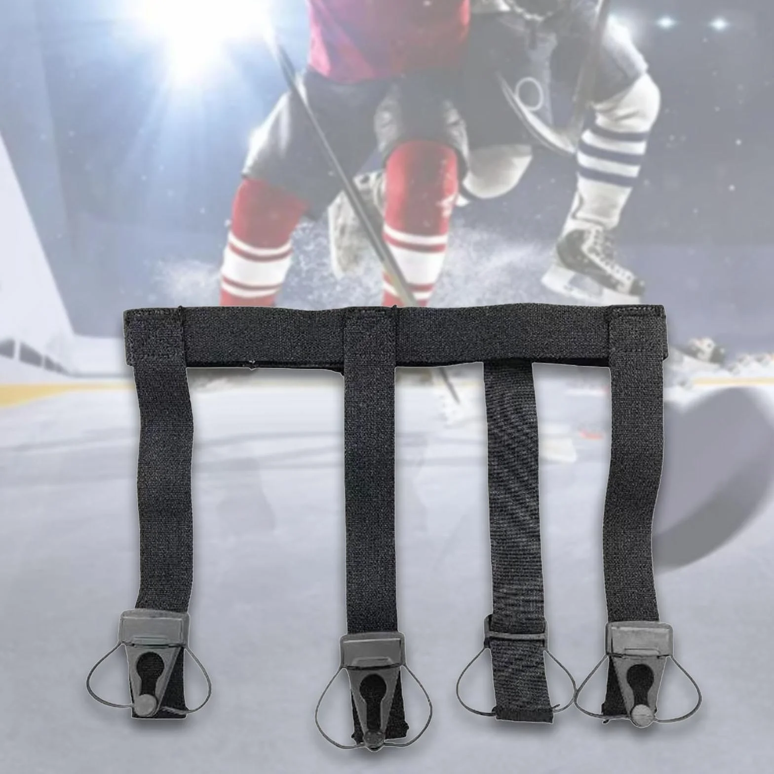 Support de Jarretelles de Hockey, Sangle de Jock, Pantalon de Protection, Legging, Clips de Chaussettes, équipement de Hockey sur Glace pour Sparring