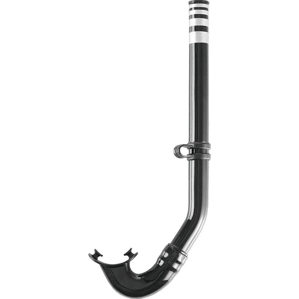 CRESSI depuis 1946 - Gringo Tuba Classique pour Adulte Unisexe avec Embout Souple en Silicone et Tube Standard pour Snorkeling Apnée Plongée Natation et Mer