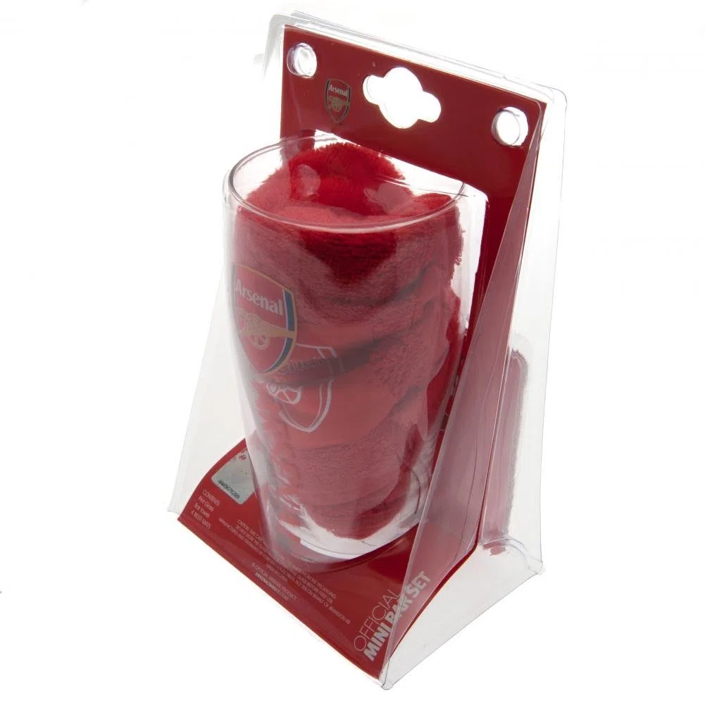 Arsenal FC Football Club Mini Bar Set Produit Officiel de Football