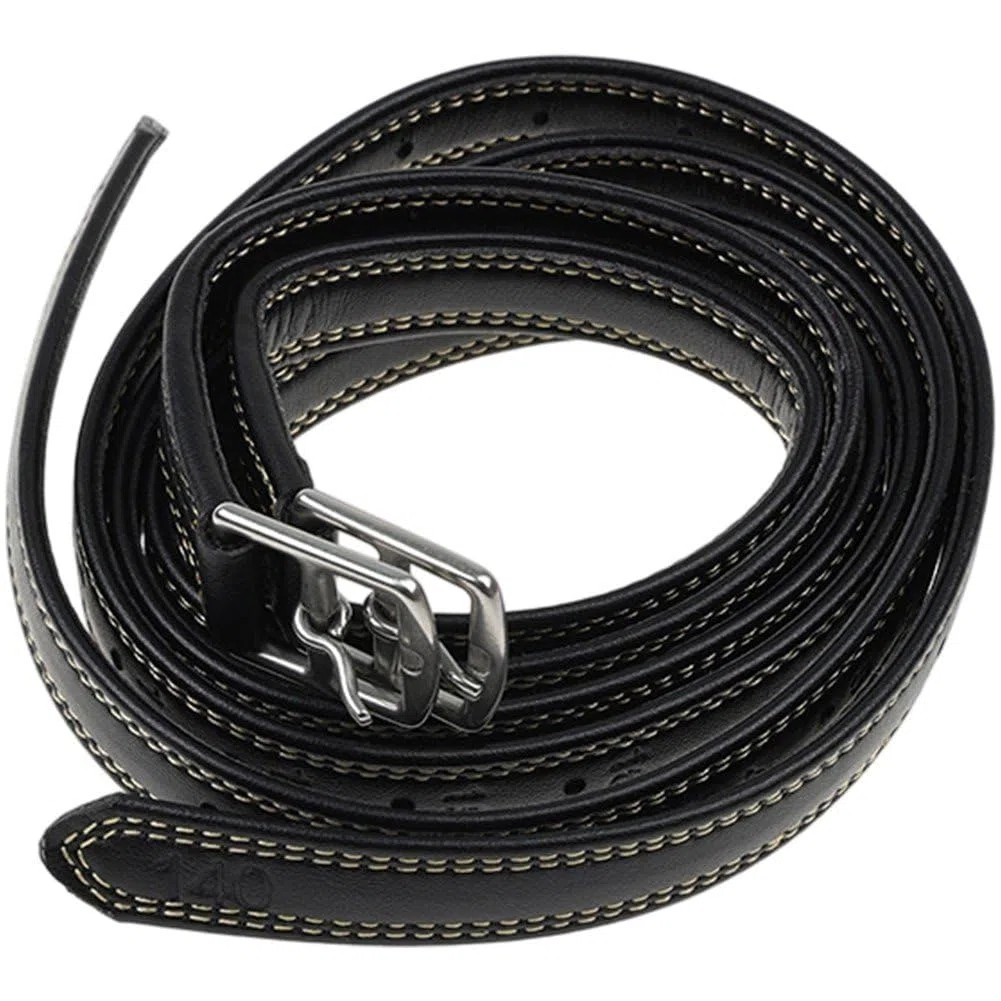 2 Étrivières Anglaises Réglables Souples pour L'équitation, Accessoires en Cuir pour L'équitation