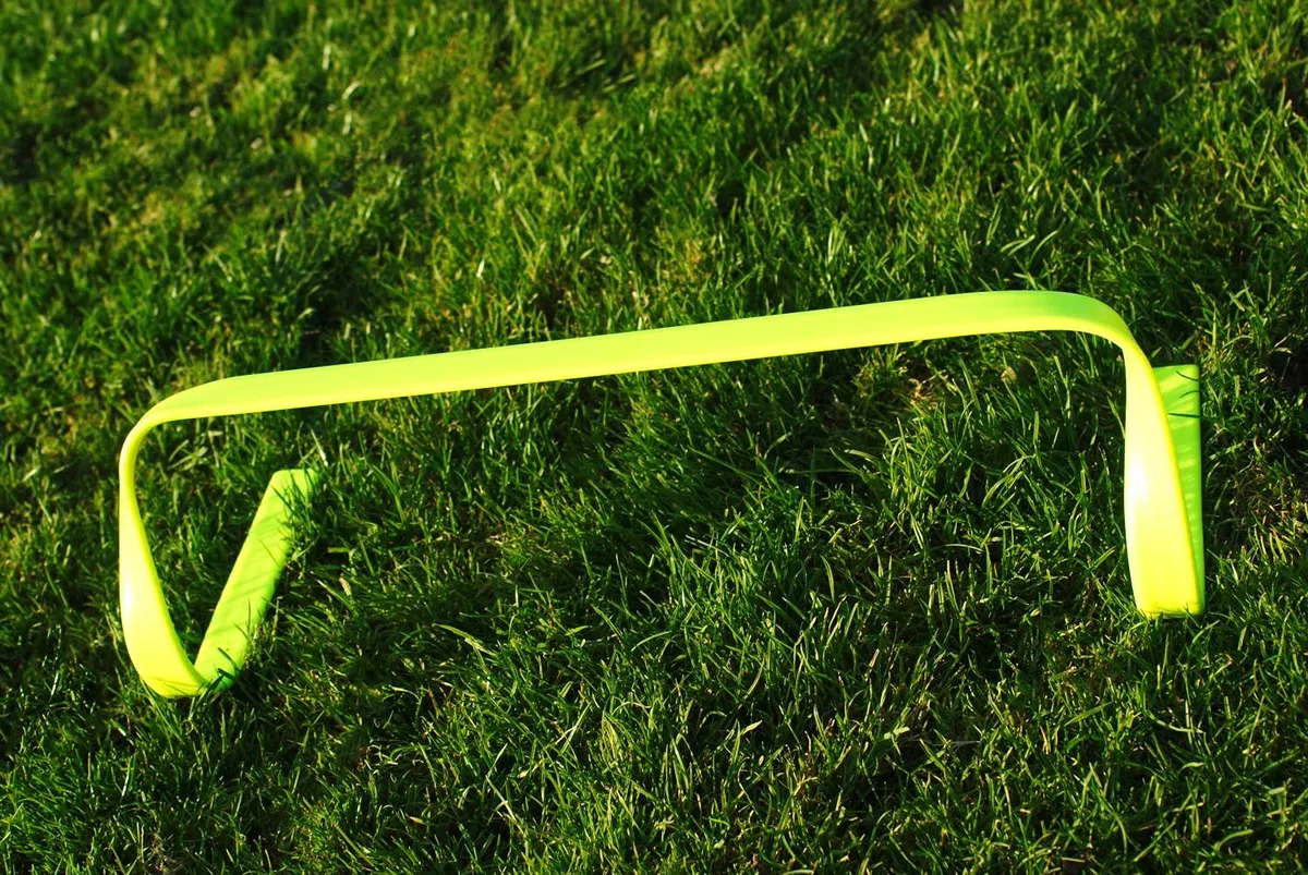 Netsportique Lot de 5 Haies Souples de 15 cm de Hauteur - Matériel d'entraînement de la Coordination