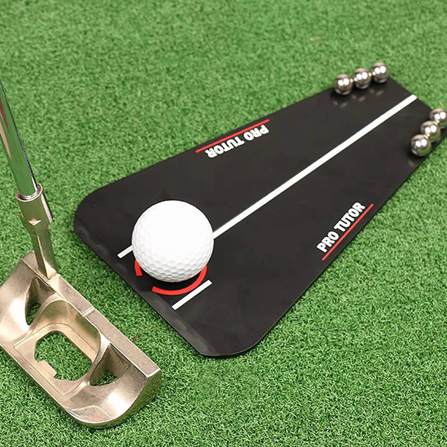 Appareil d'entraînement de Golf Robuste et Durable pour entraînement de Golf - pour intérieur et extérieur - 13 x 6,5 x 22 cm