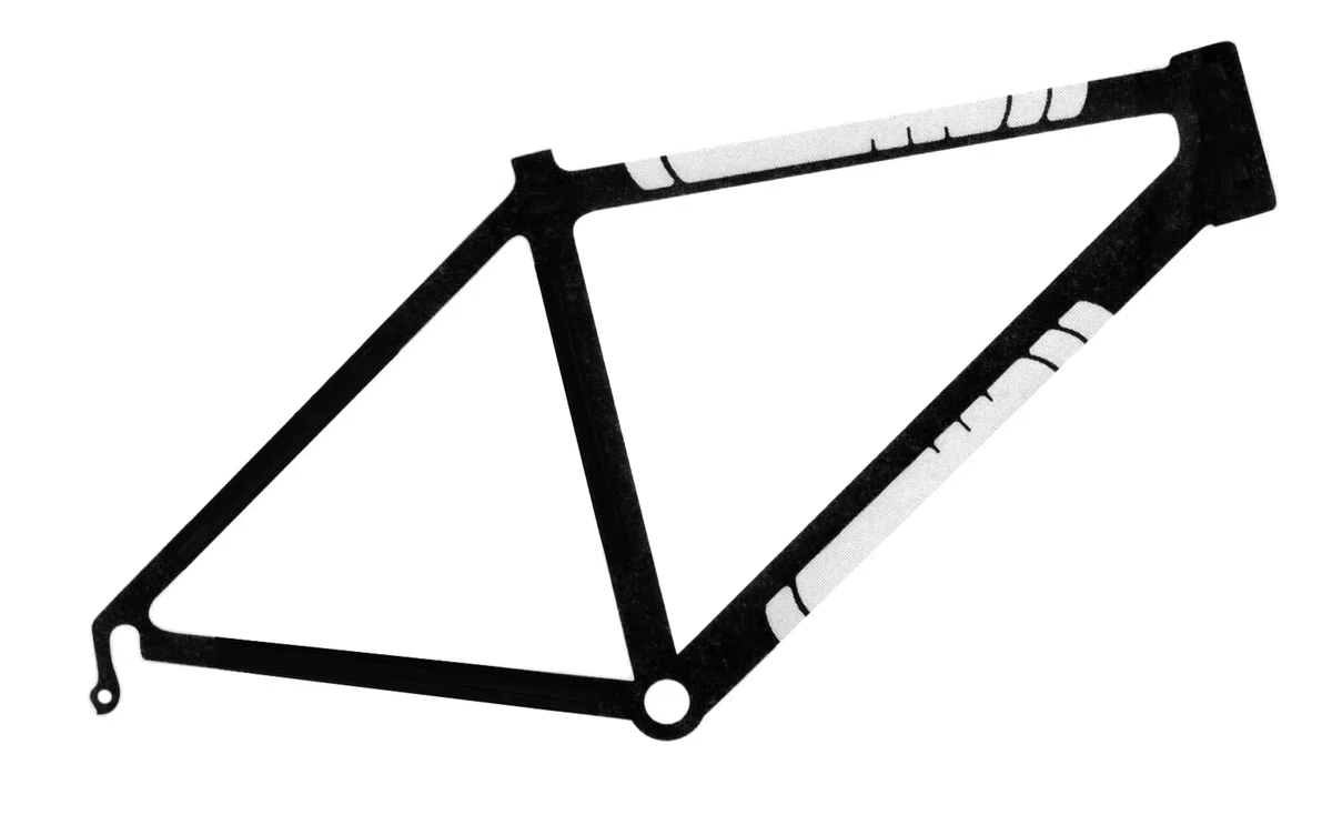 Large Frame Protector - Carbon Leather