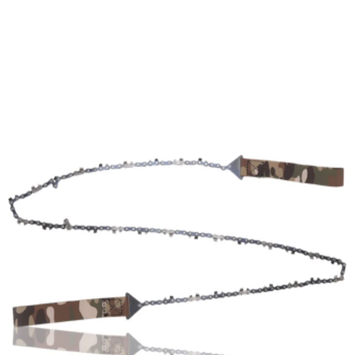 HERCHR Tronçonneuse Manuelle Portable, Tronçonneuse De Poche, Scie à Fil, Scie à Câble, Scies à Main à Chaîne Pliante pour la Randonnée, la Coupe du Bois, 48 ​​Pouces De Long
