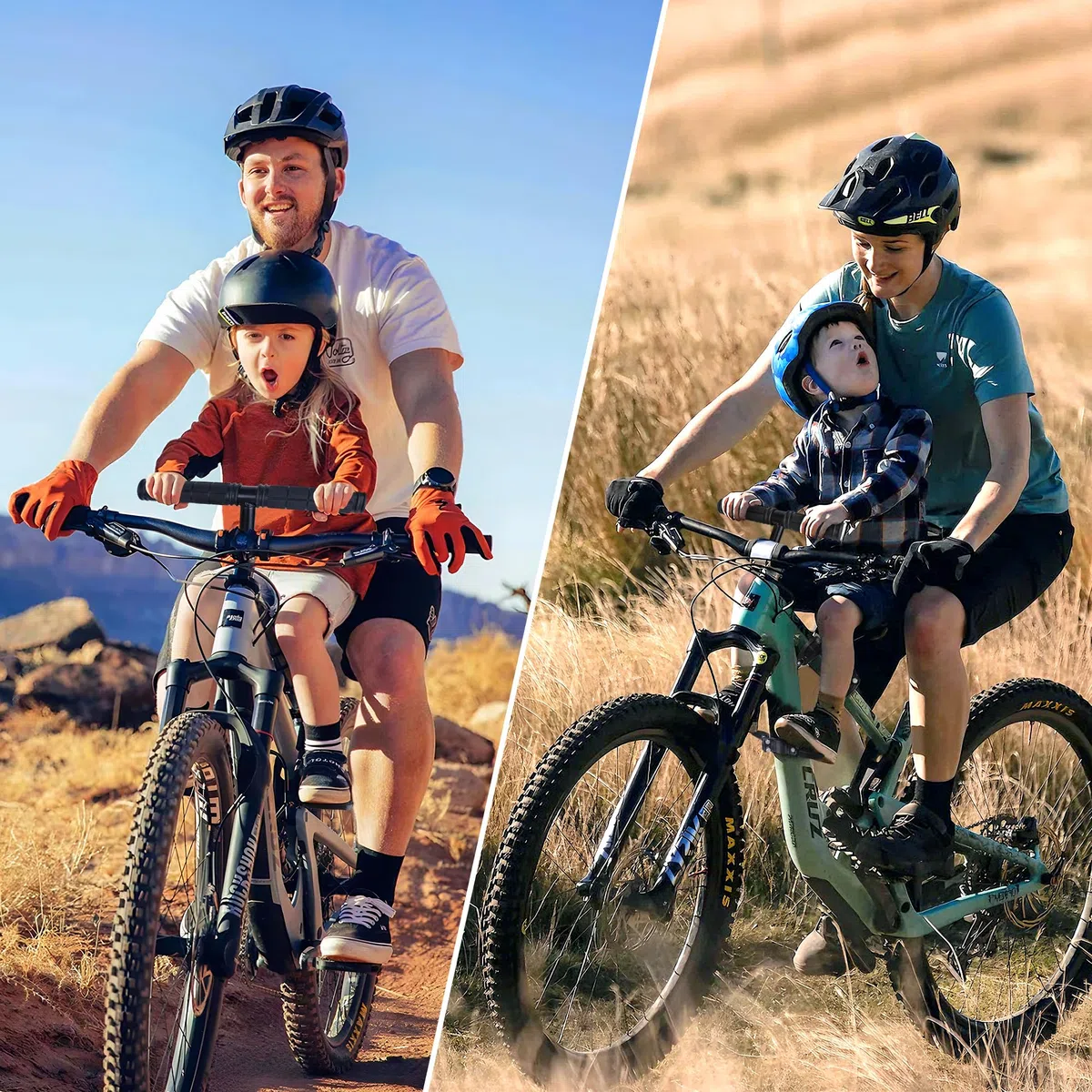 Sièges De Vélo Montés à l'avant pour Enfants, La Selle Velo Enfant Est Compatible avec Les VTT Le Siège Les Cales Pieds Les Petites Pédales pour Enfants