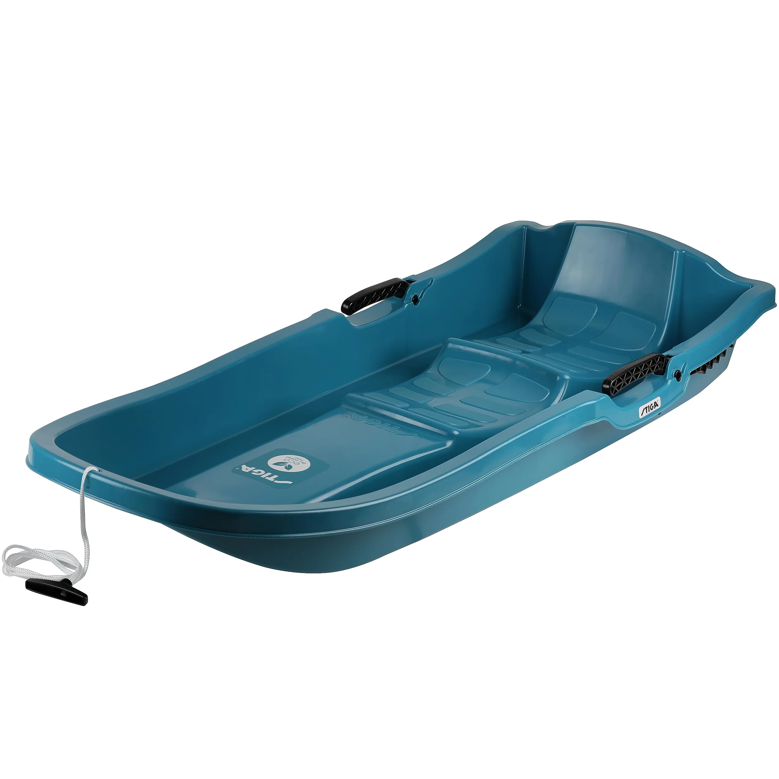 STIGA Pacer Bio Luge de Neige à Frein pour Enfants en Bioplastique