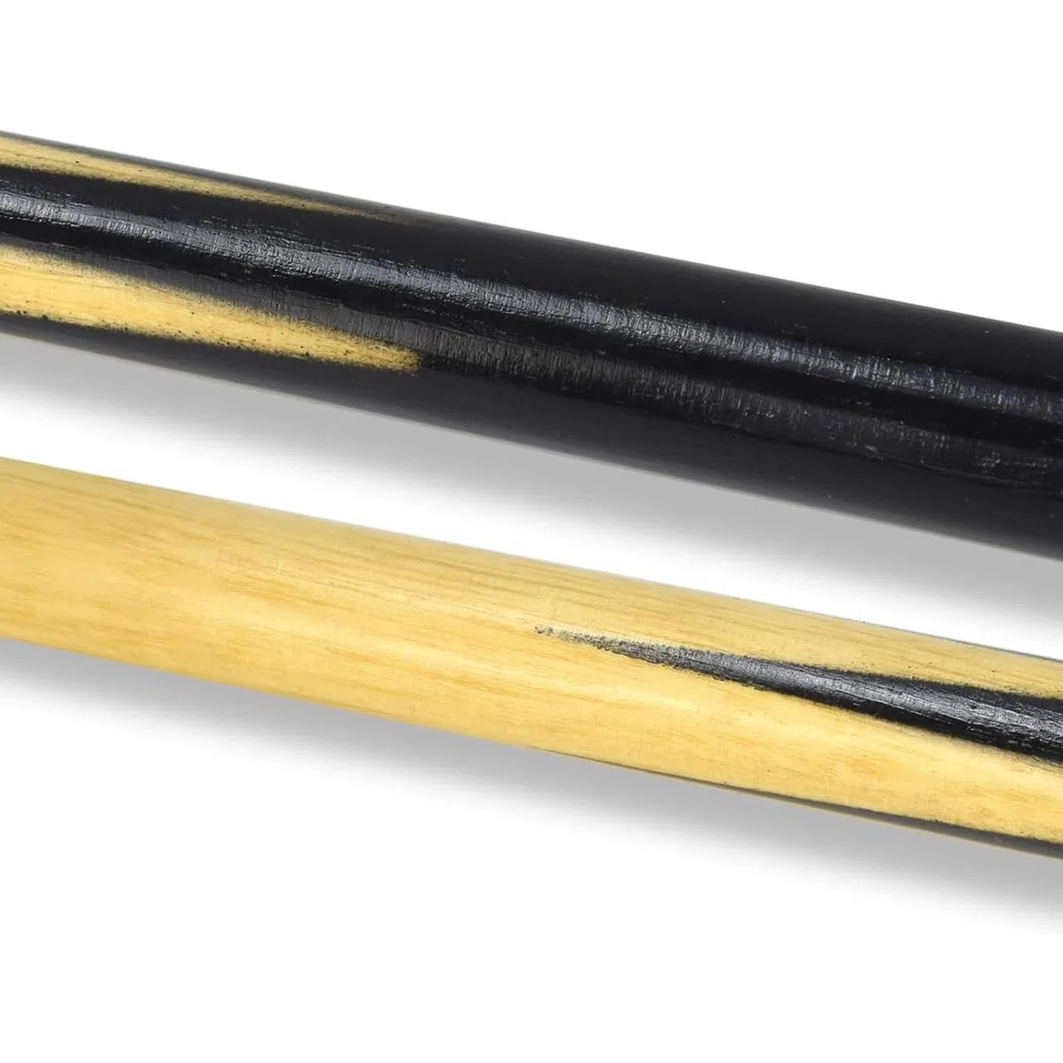 YRU 2 Pièces Queue De Billard, Queue De Billard Courte Queue De Billard à La Main 50-122cm Bois De Frêne Queues De Billard(Color:90cm)