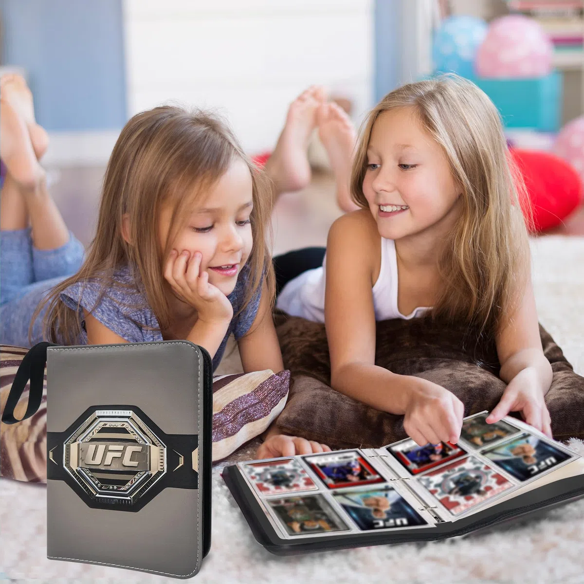 Classeur à 400 pochettes pour cartes, sac de rangement étanche portable avec pochettes amovibles pour collectionneurs de cartes de sport