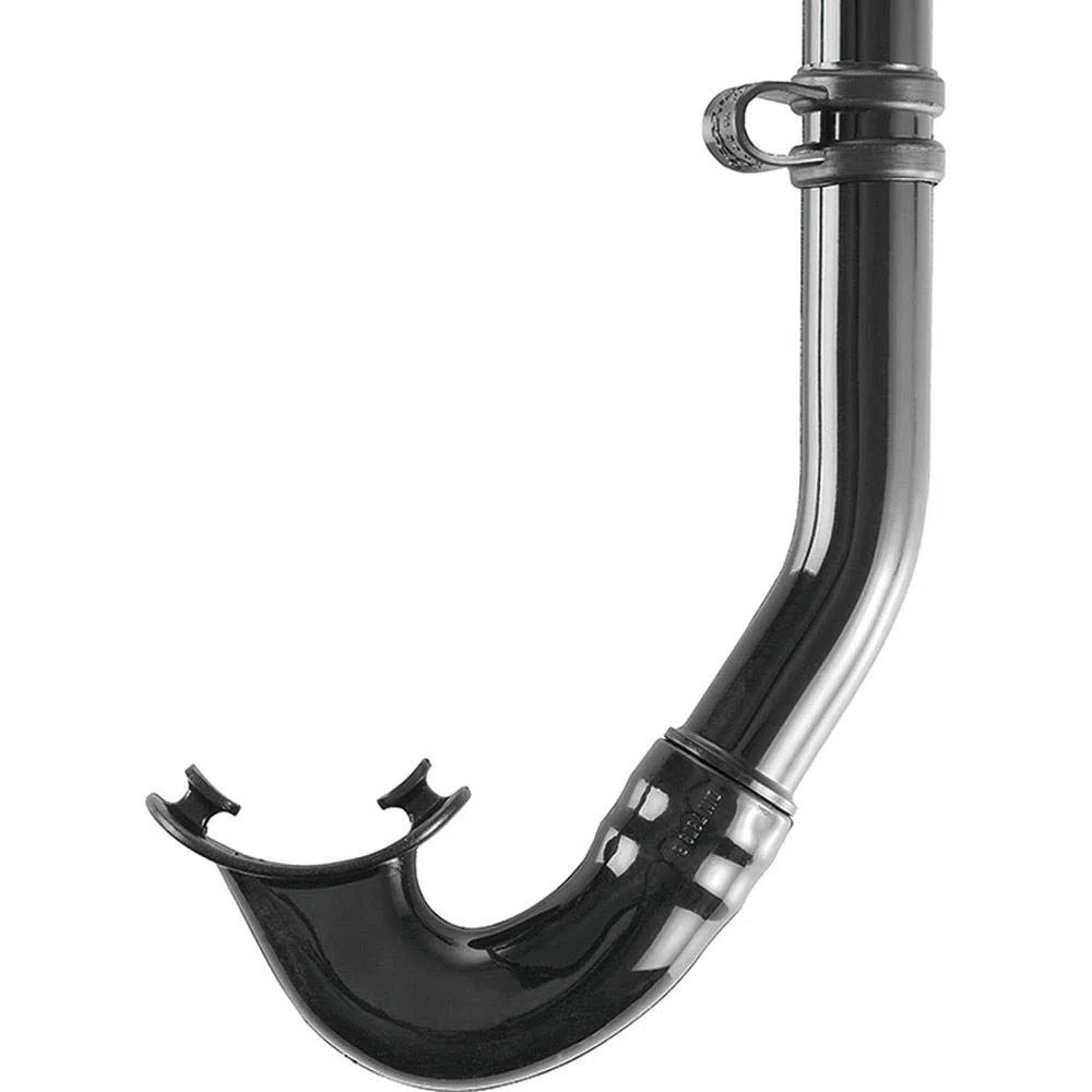 CRESSI depuis 1946 - Gringo Tuba Classique pour Adulte Unisexe avec Embout Souple en Silicone et Tube Standard pour Snorkeling Apnée Plongée Natation et Mer