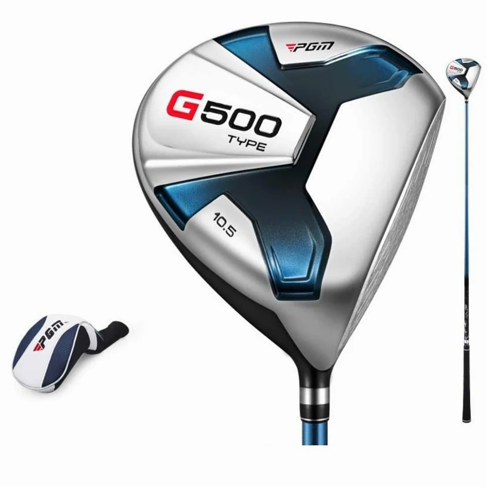 Canne à golf en bois n°1 pour droitier 10,5 degrés pour homme avec manche en graphite de qualité R/S avec couvre-tête