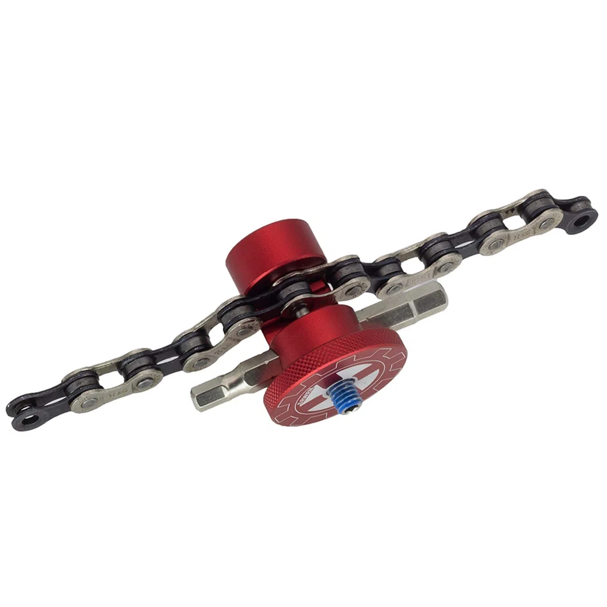 Outil de réparation 6 en 1 magnétique pour vélo - Peut être caché dans la BB, la route, le VTT - Outil multifonction T25 - Tournevis hexagonal 3/4/5/6 mm (rouge)