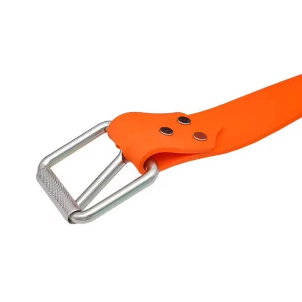 Ceinture De Lest en Silicone De Plongée Ceinture De Lest Marseillaise avec Boucle en Acier Inoxydable Ceinture Porteuse Accessoire De Plongée pour L'apnée