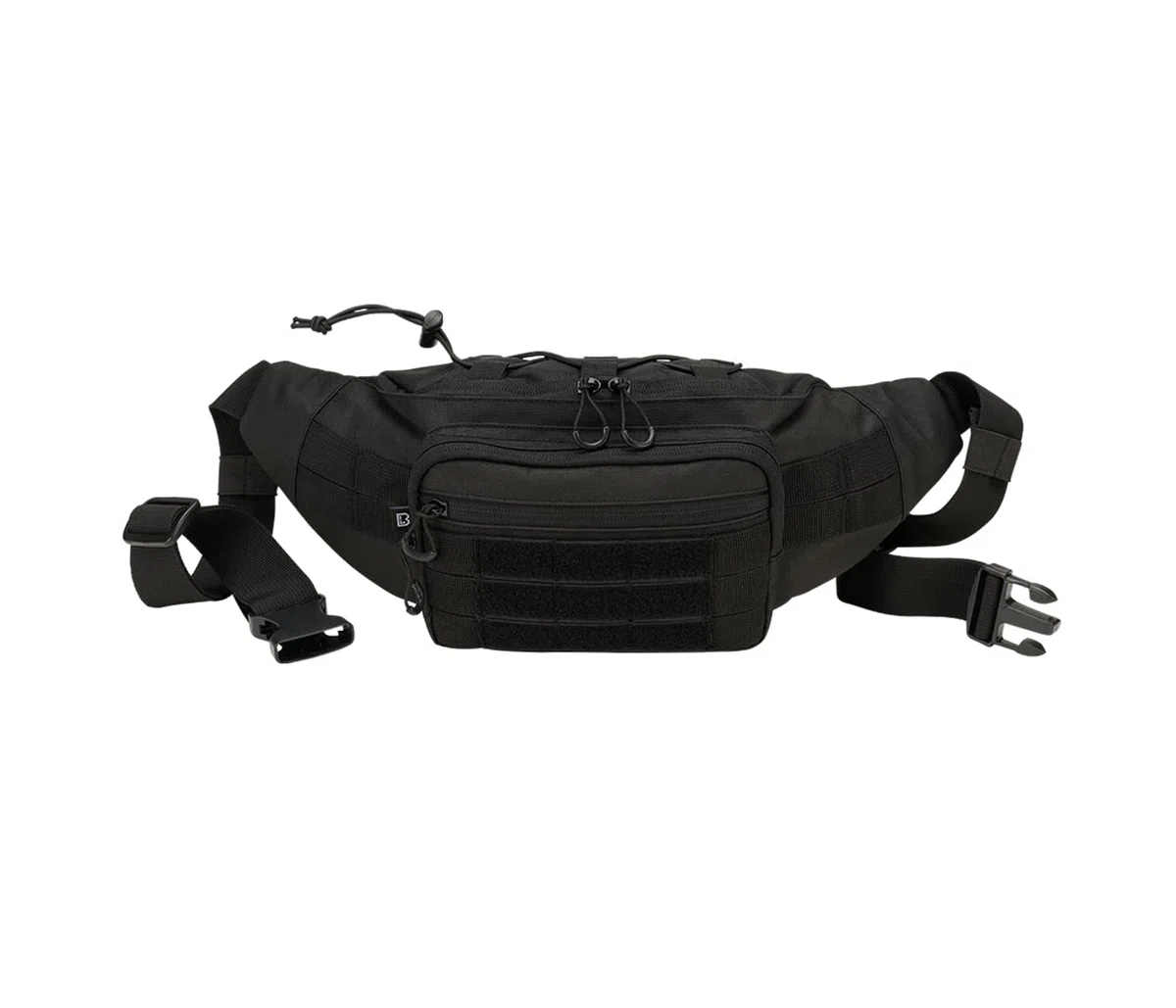Brandit Sac Banane Molle Unisexe Sac Banane Noir Polyester