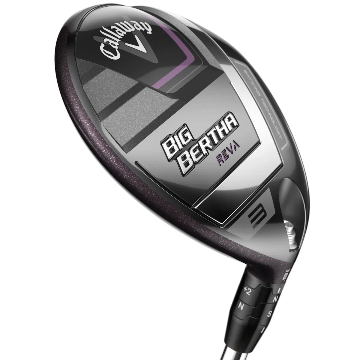 Callaway CG Fw Big Bertha Reva 23 Golf-Fairway-Woods pour Femmes, Aubergine