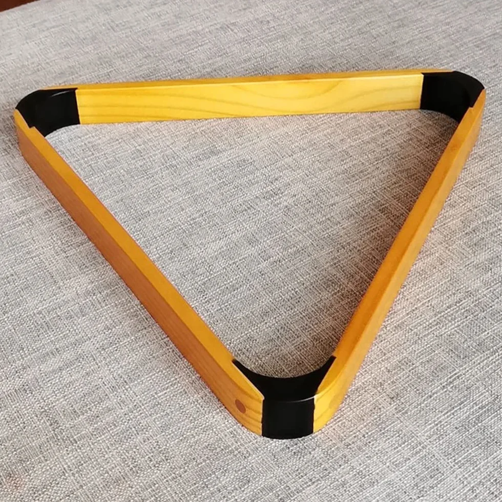 Porte-balles de billard en bois - Triangle - Pour boules de billard