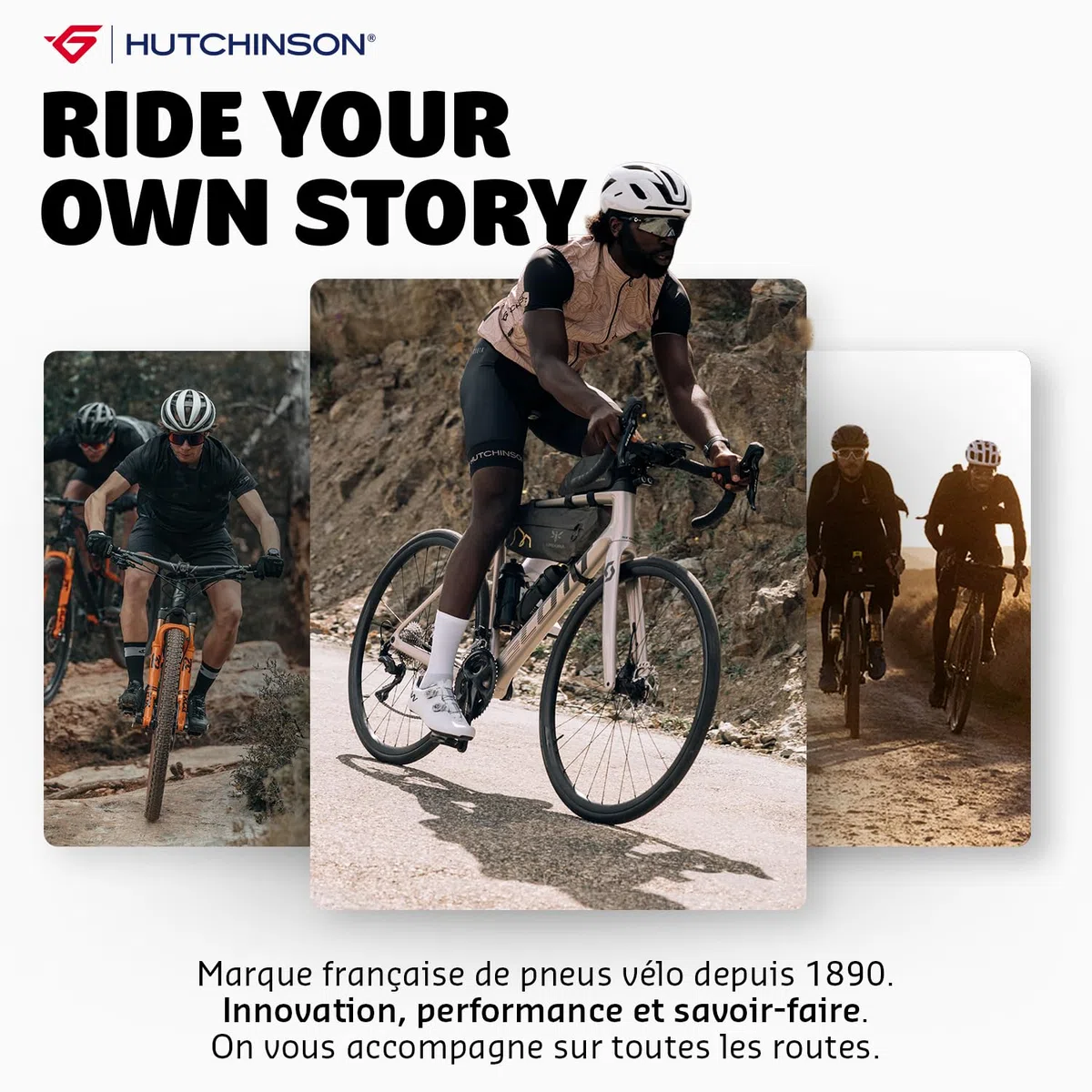 Hutchinson - Touareg Tubeless Ready - Pneu Gravel - Bi-Gomme - pour Les Parcours Chaotiques - Résistant Et Durable - Tringles Souples - Noir