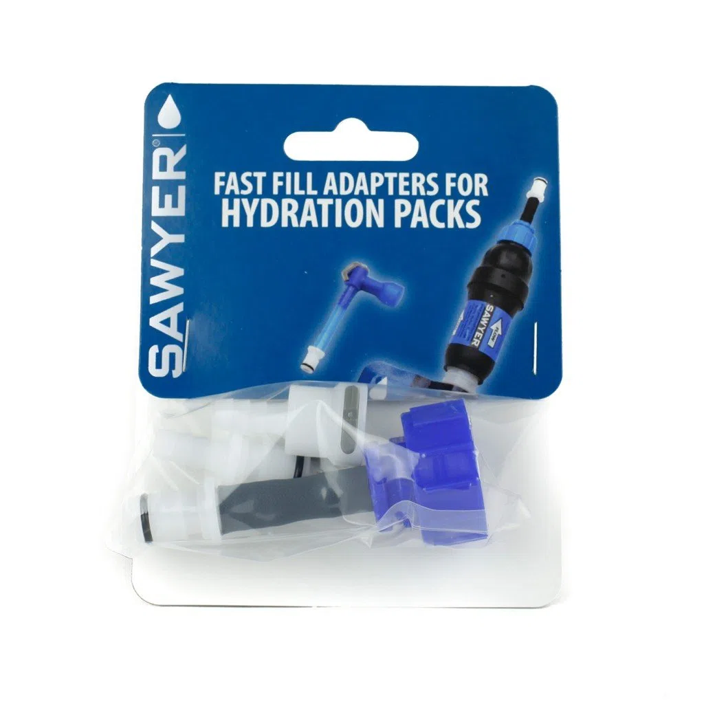 Sawyer SP113 kit de 3 Sacs, SP119 Adapter Screw, SP110 Inline Hydratation Pack Adapter, SP115 Fast Fill Adapter, SP170 Quick Disconnect Adapter Kit, SP158 Conversion Kit