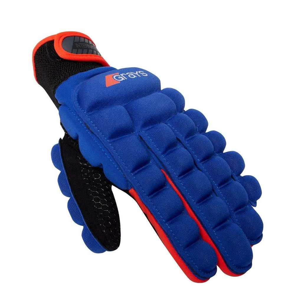 Gants de hockey GRAYS International Pro, bleu marine, Junior L